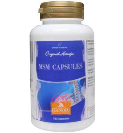 Hanoju MSM methyl 500mg (150 vega capsules)