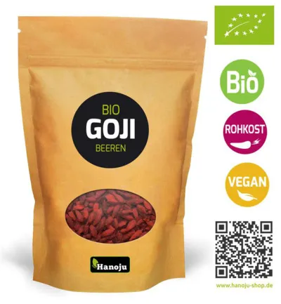 Hanoju Goji Bessen Zongedroogd Bio (1000 gr)