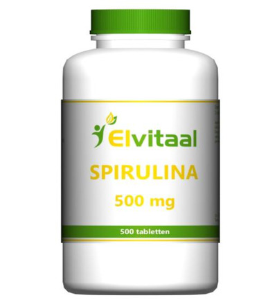 Elvitaal/Elvitum Spirulina 500mg (500 tabletten)