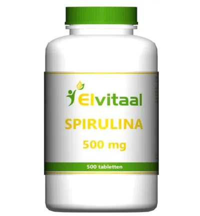 Elvitaal/Elvitum Spirulina 500mg (500 tabletten)