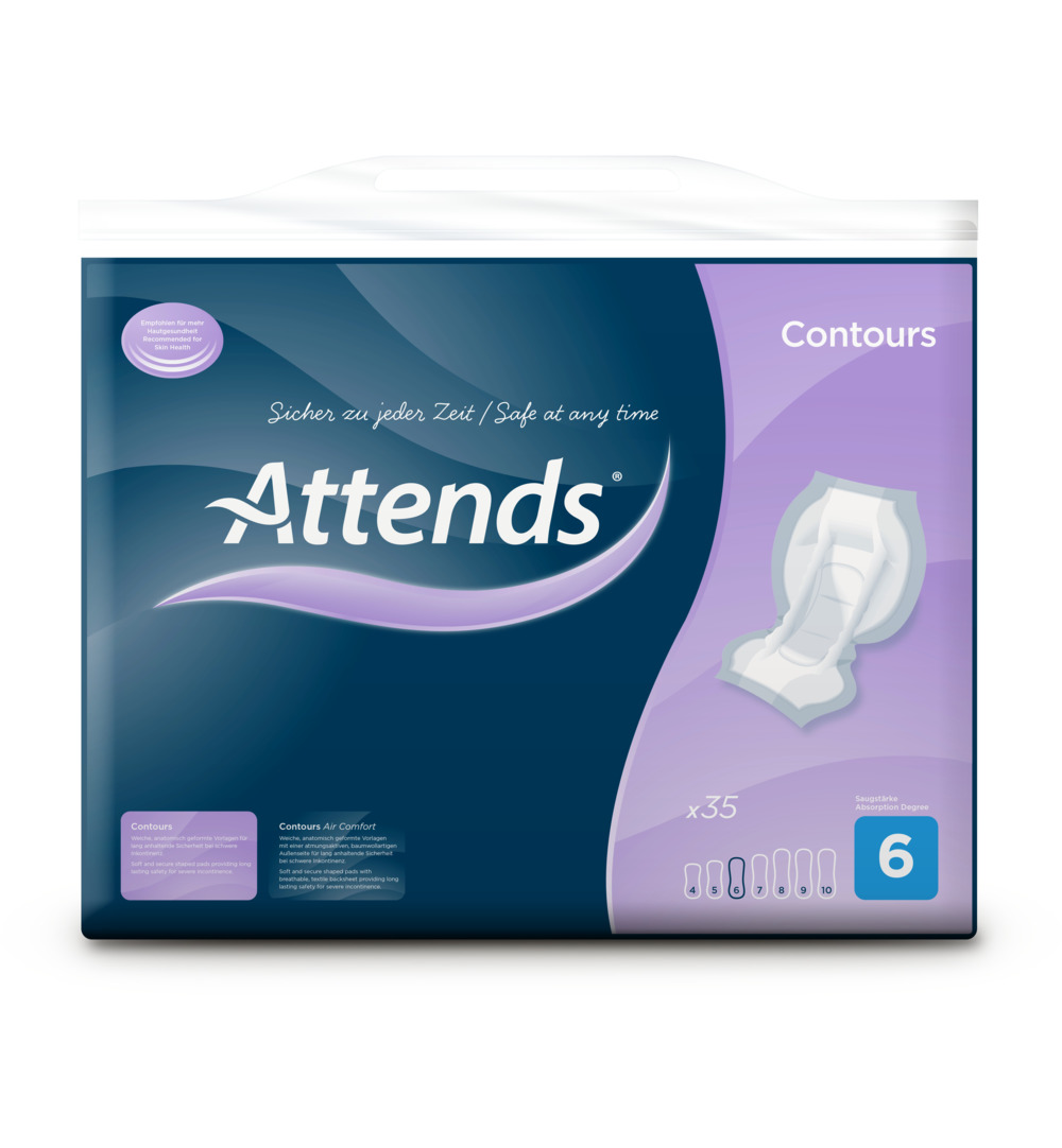 Attends Inlegger Contours 6 (35 Stuks)