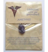Steengoed Hanger gezondheidssteen amethyst (1 stuk)