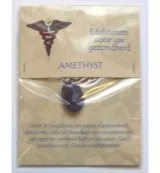 Steengoed Hanger gezondheidssteen amethyst (1 stuk)