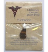 Steengoed Hanger gezondheidssteen tijgeroog (1 stuk)