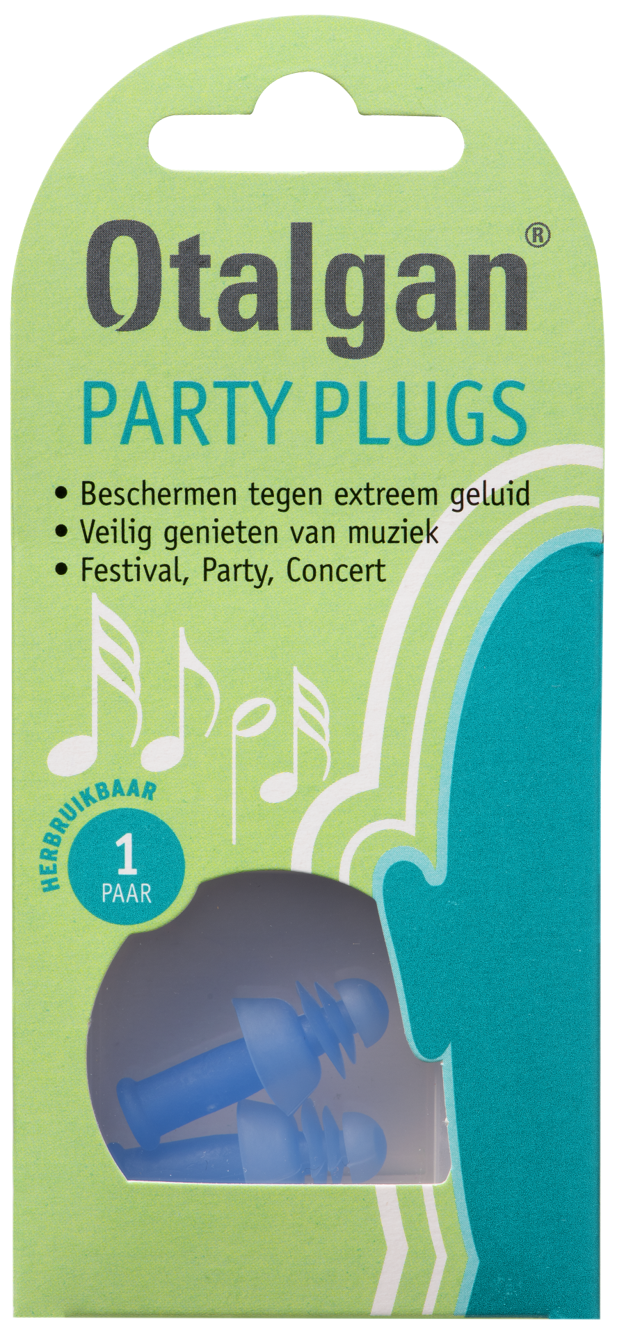 Otalgan Party plugs (1 paar)
