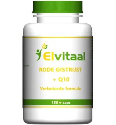 Elvitaal/Elvitum Rode gistrijst + Q10 (180 capsules)