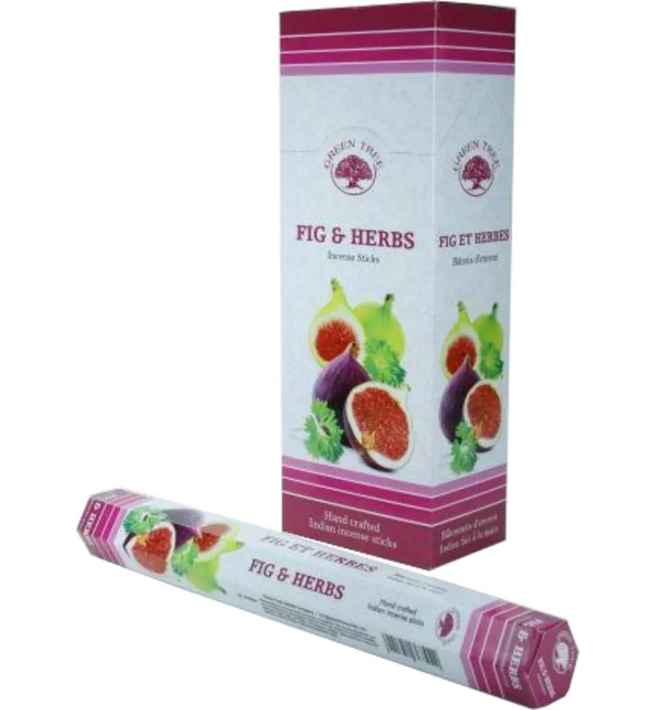 Green Tree Wierook Fig And Herbs (20 stuks)