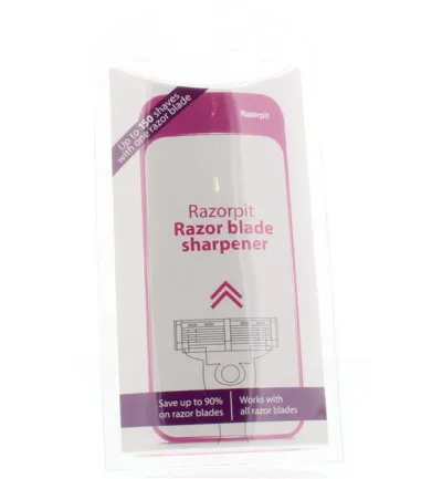 Razorpit Scheermesreiniger roze (1 stuk)