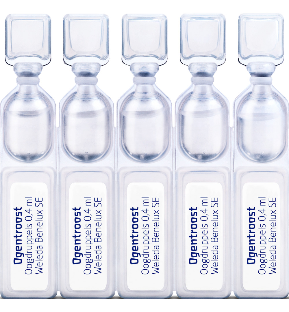 WELEDA Ogentroost oogdruppels 0.4ml (20 stuks)