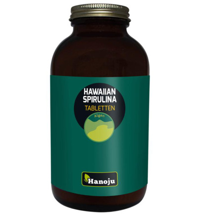 Hanoju Spirulina Hawaiiaans 500mg (650 tabletten)