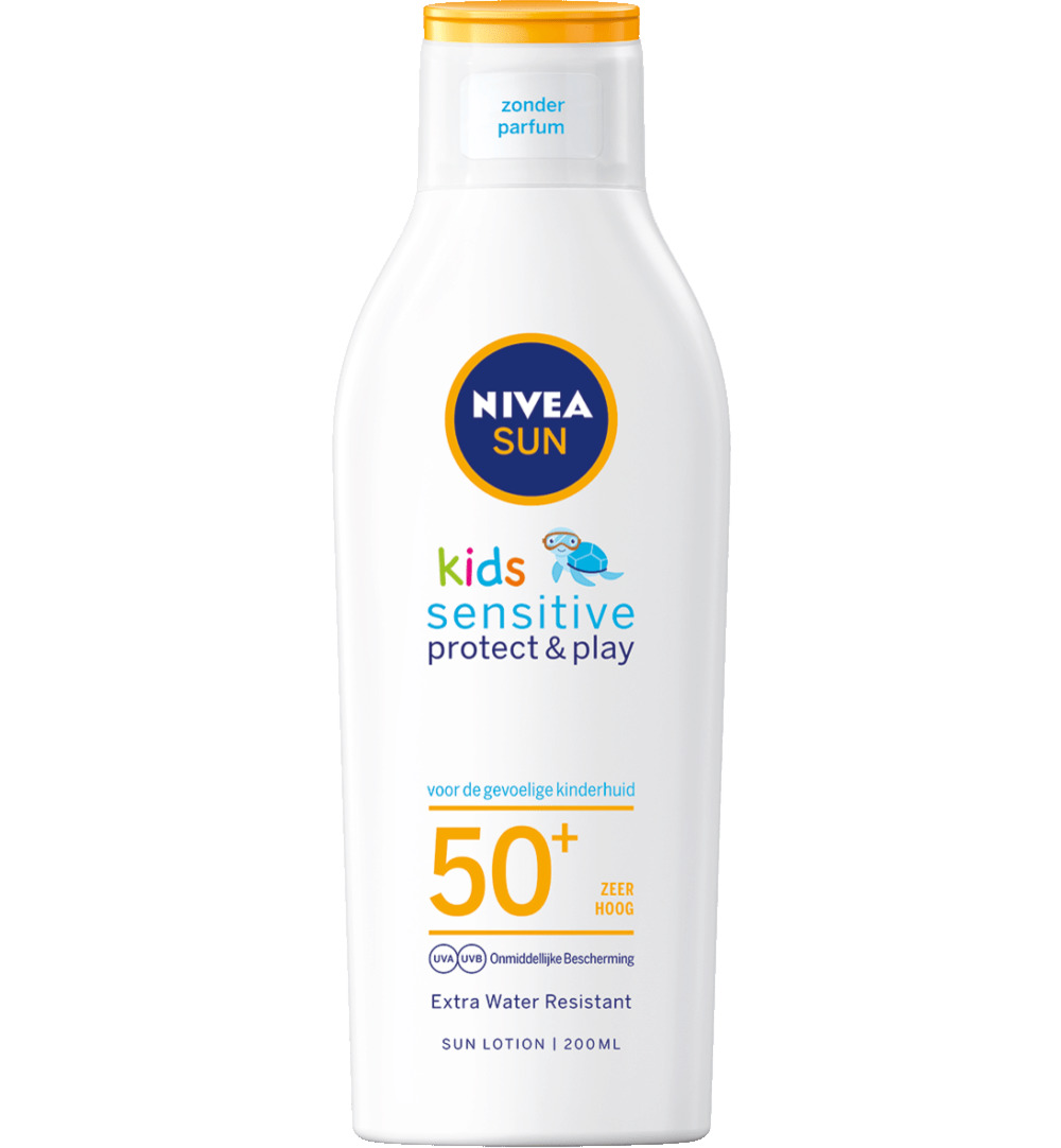 Nivea Sun protect & sensitive child sunmilk SPF50+ (200 ml)