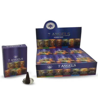 Green Tree Kegelwierook 7 Angels (10 stuks)