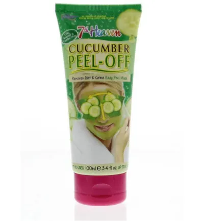 Montagne Jeunesse 7th Heaven gezichtsmasker cucumber peel-off (100 gr)