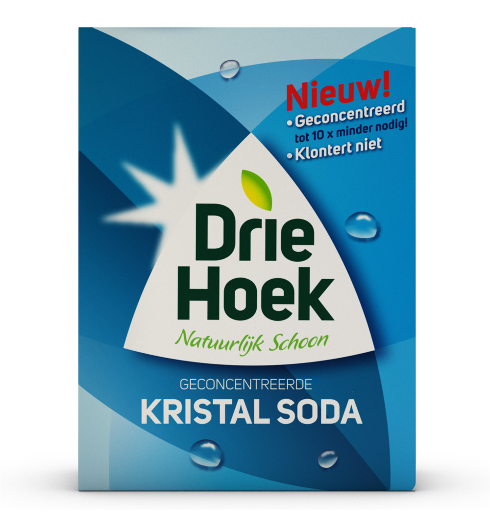 Driehoek Soda kristal (600 gr)