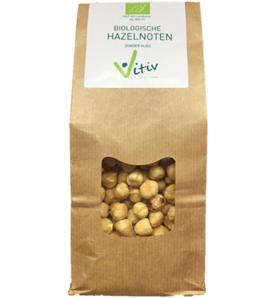 Vitiv Hazelnoten Zonder Vlies Bio (250 gr)