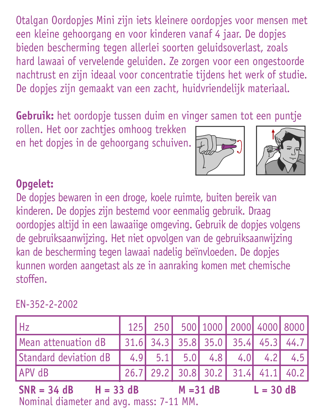 Otalgan Mini plugs (20 stuks) - image 2