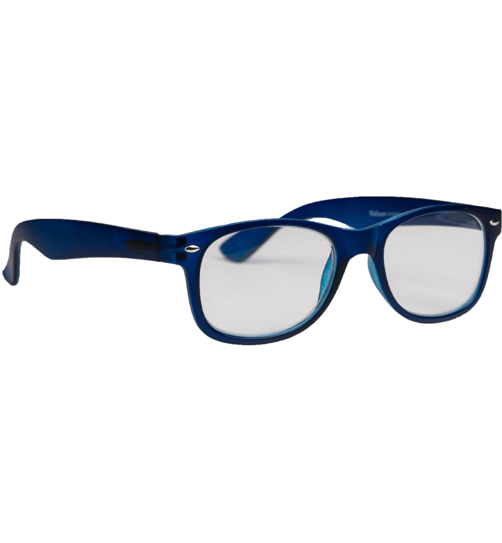 Melleson Leesbril wayfarer mat blauw +2.50 (1 stuk) - image 2