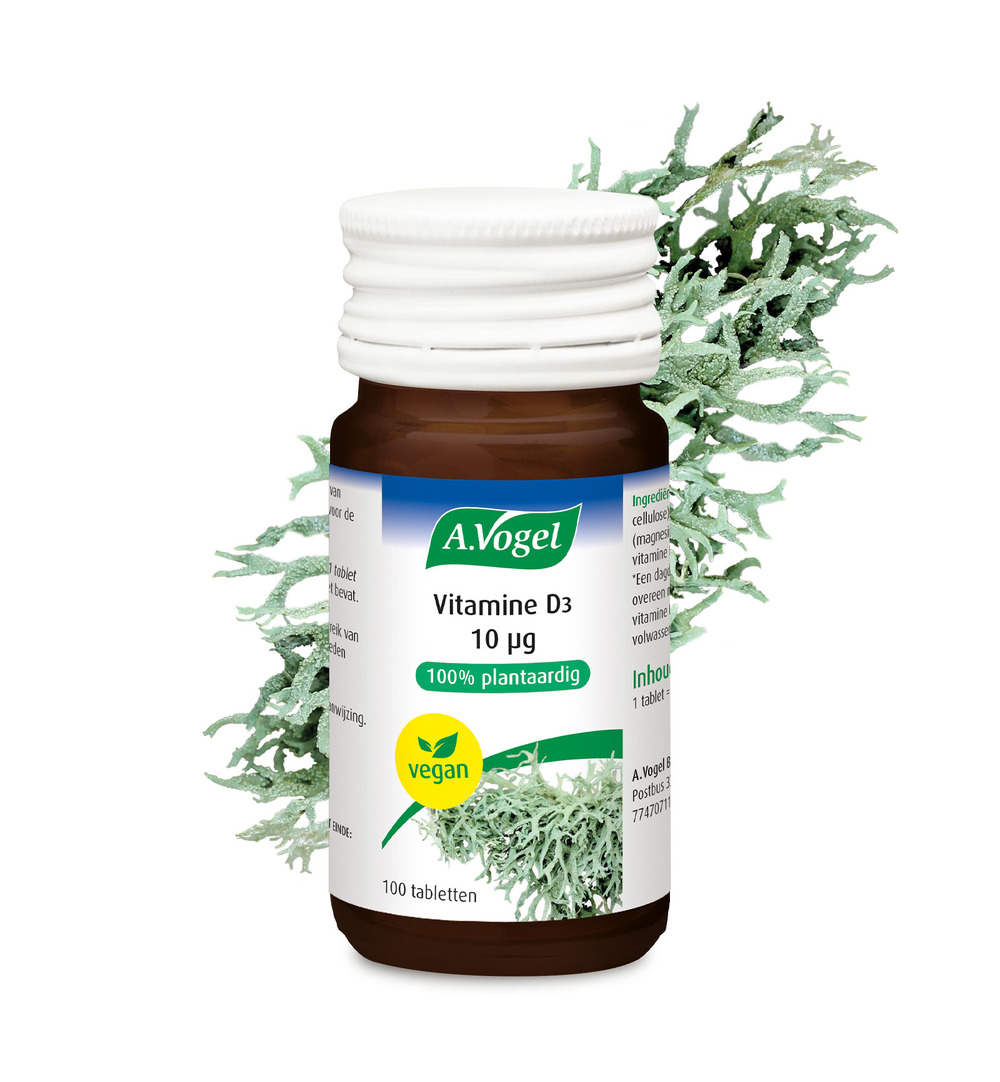 A.Vogel Vitamine D3 10ug (100 tabletten)