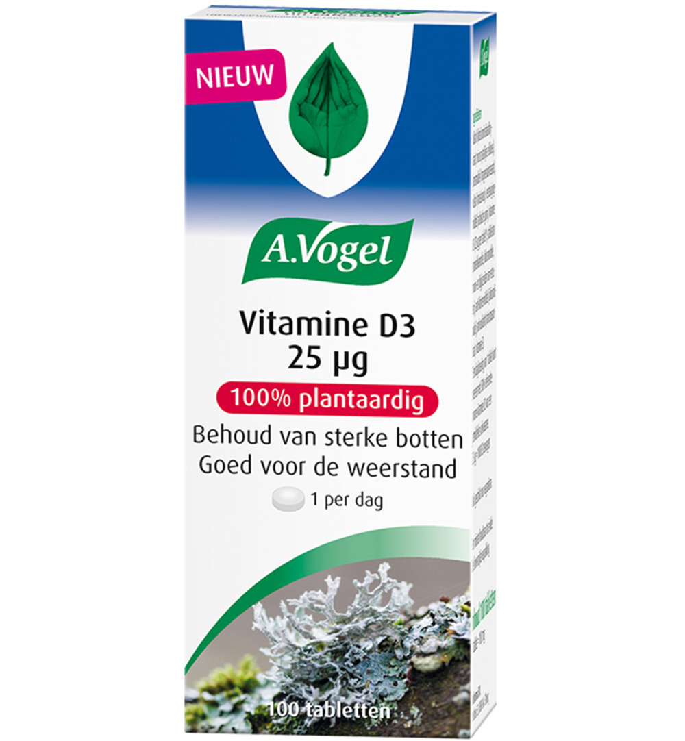 A.Vogel Vitamine D3 25ug (100 tabletten) - image 5