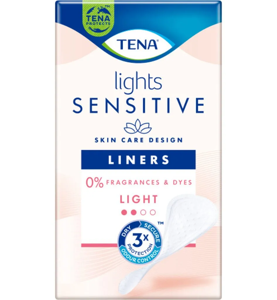 Tena Lights Sensitive liner (28 stuks)
