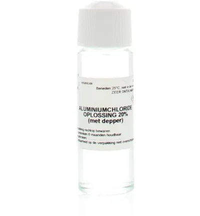 Fagron Aluminiumchloride oplossing 20% met depper (30 ml)