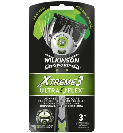 Wilkinson Extreme3 ultraflex mesjes (3 stuks)