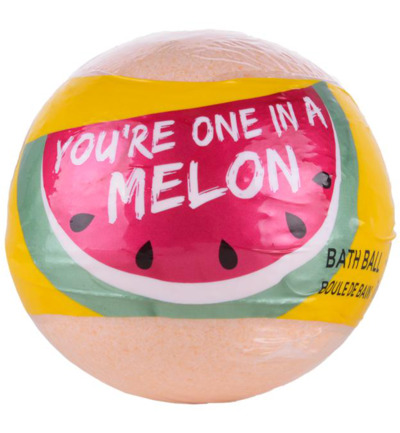 Treets Bath ball one in a melon (1 stuk)