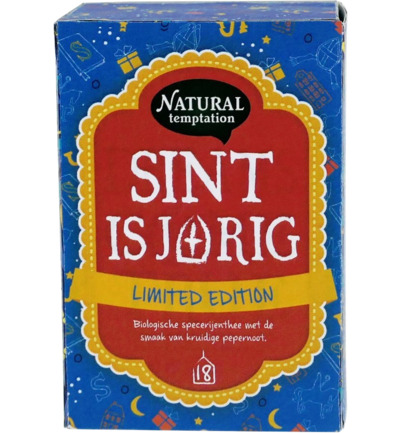 Natural Temptation Sint Is Jarig Thee Bio (18 stuks)