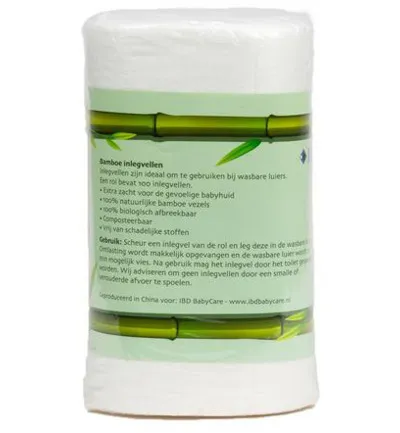 IBD Inlegvellen bamboe rol (100 stuks)