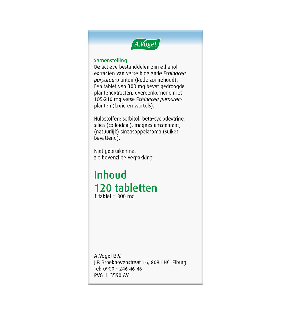 A.Vogel Echinaforce Junior (120 Tabletten) - image 4