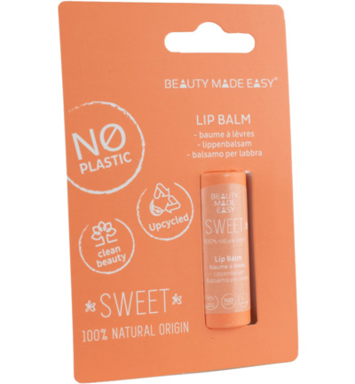 Beauty Made Easy Papertube lipbalm sweet (6 gr)