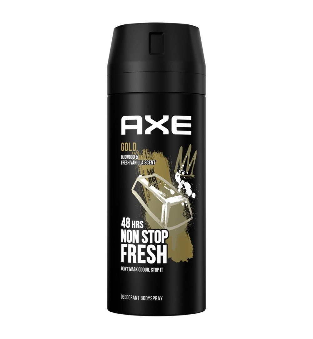 Axe Deodorant bodyspray gold (150 ml)