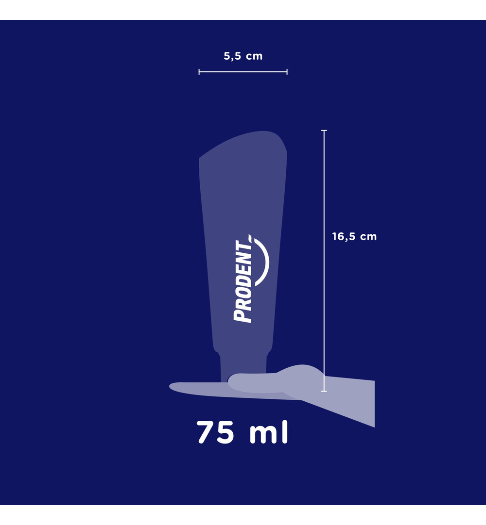 Prodent Tandpasta longactive charcoal (75 ml) - image 2