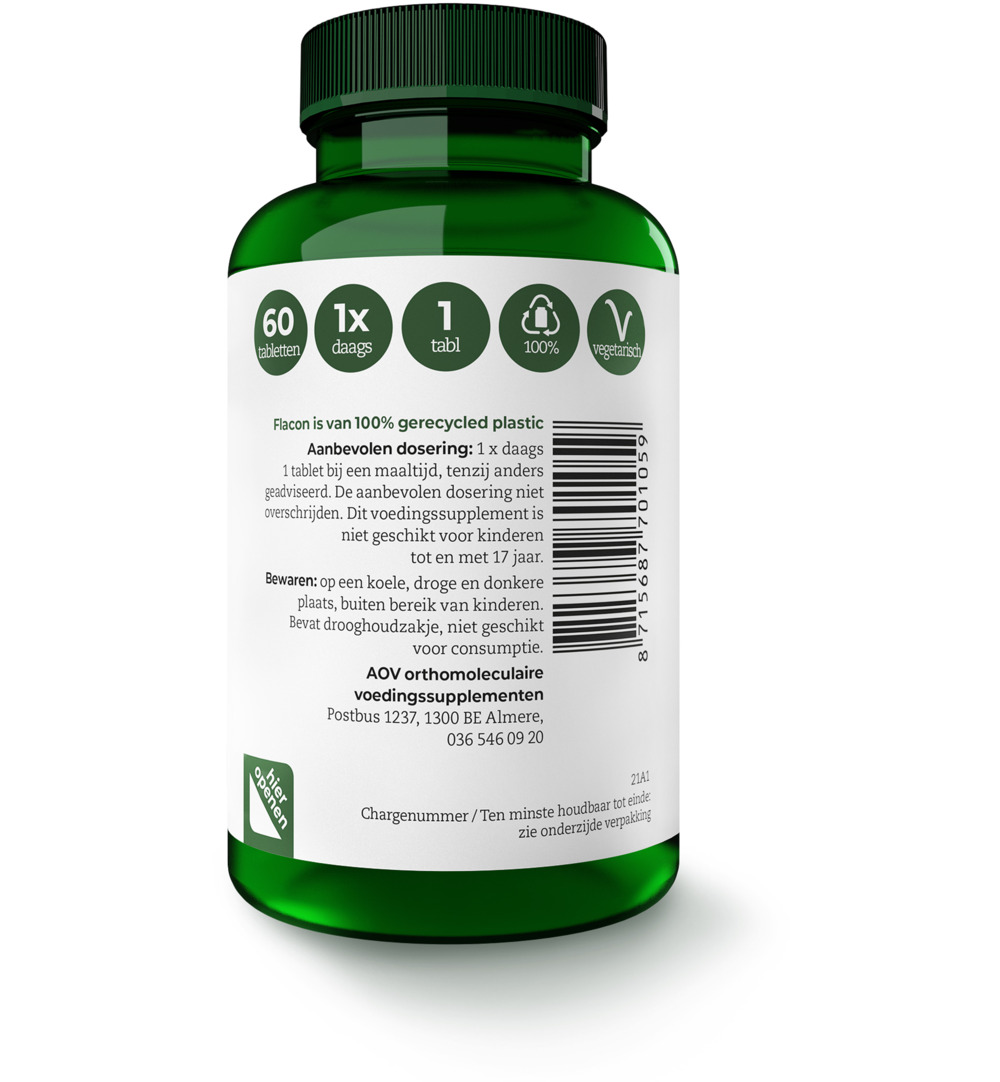 AOV 105 One daily (60 tabletten) - image 2