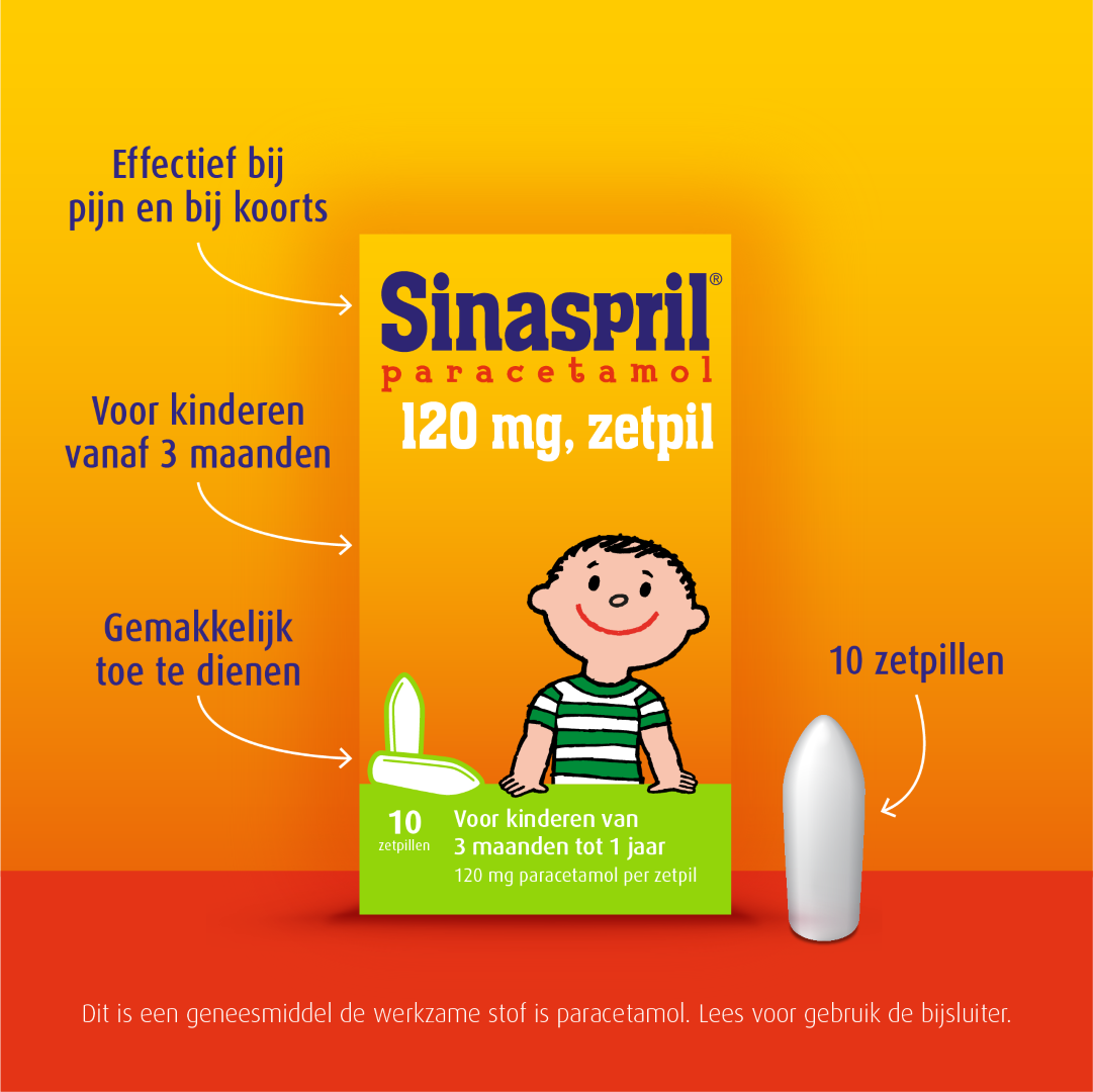 Sinaspril 120mg (10 zetpillen) - image 3