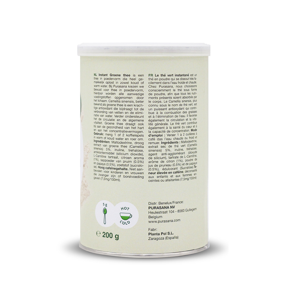 Purasanagroene Thee Instant (200 gr) - image 2