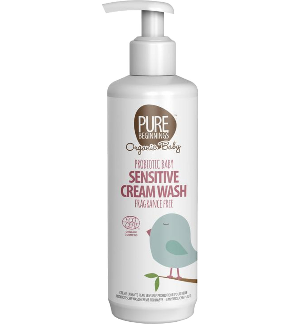 Pure Beginnings Probiotic baby sensitive cream wash (250 ml)