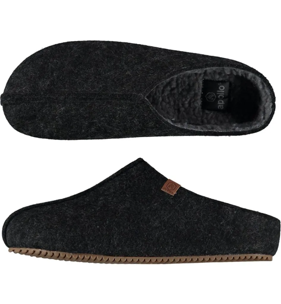 Apollo Zweedse slof antraciet maat 41/42 (1 paar)