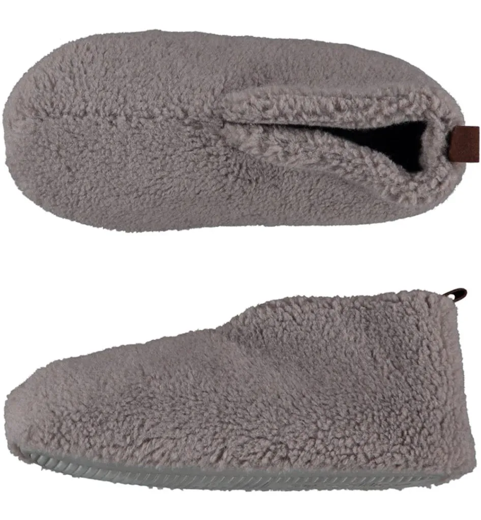 Apollo Slof dames teddygrijs 37/38 (1 paar)