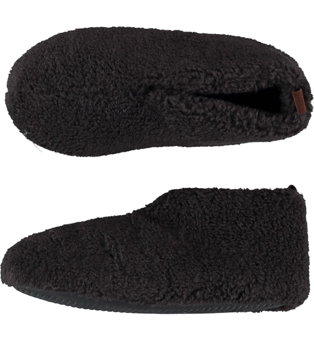 Apollo Slof dames teddy antraciet 41/42 (1 paar)