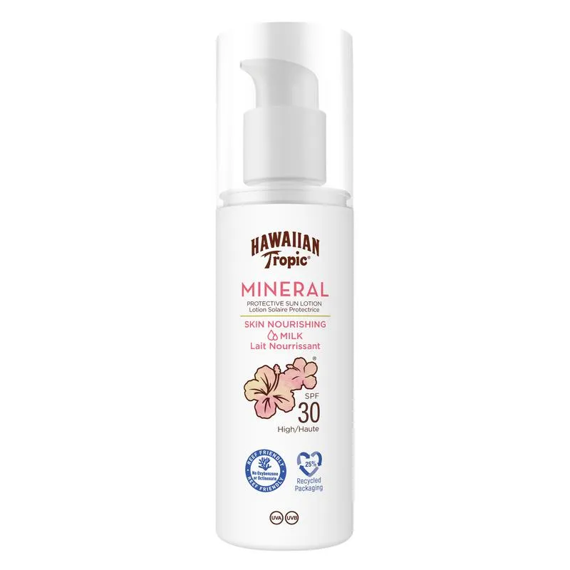 Hawaiian Tropic Mineral sunmilk lotion SPF30 (100 ml)