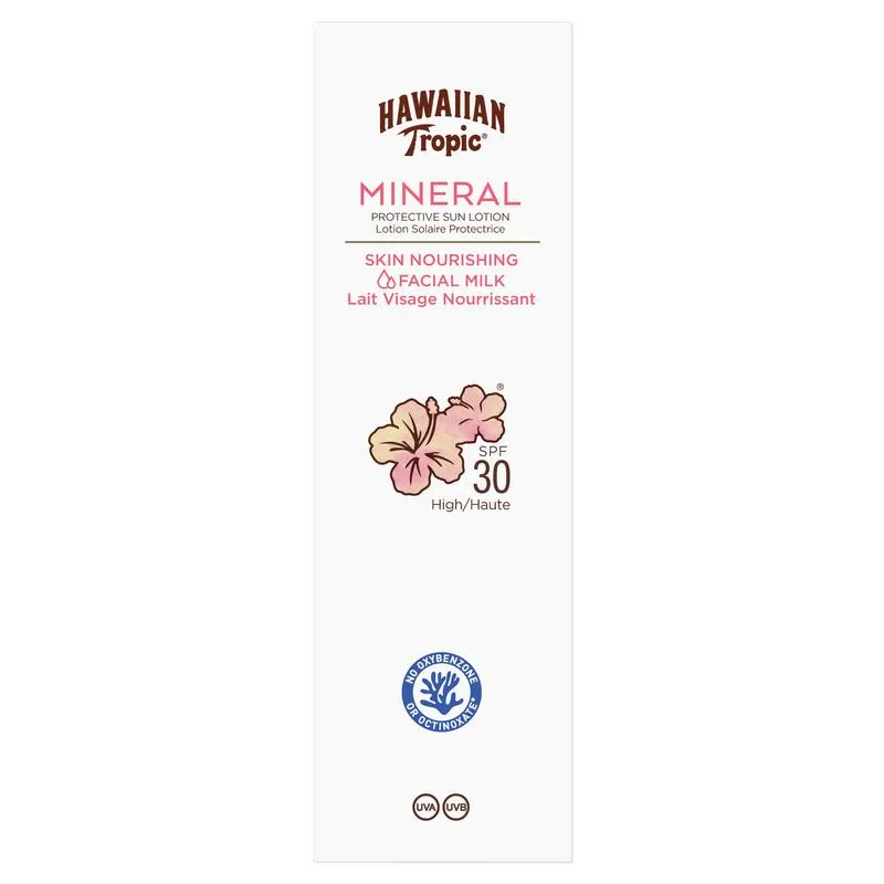 Hawaiian Tropic Mineral sunmilk face SPF30 (50 ml)
