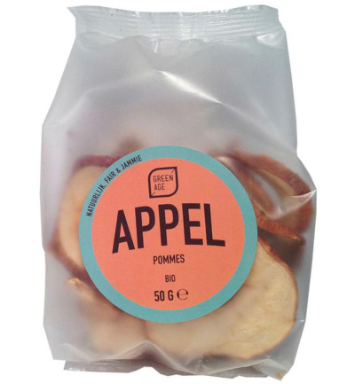 GreenAge Appel chips bio (50 gr)