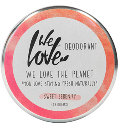 We Love The Planet 100% Natural Deodorant Sweet Serenity (48 gr)