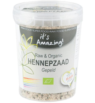 It'S Amazing Raw & Organic Hennepzaad Gepeld Bio (250 gr)