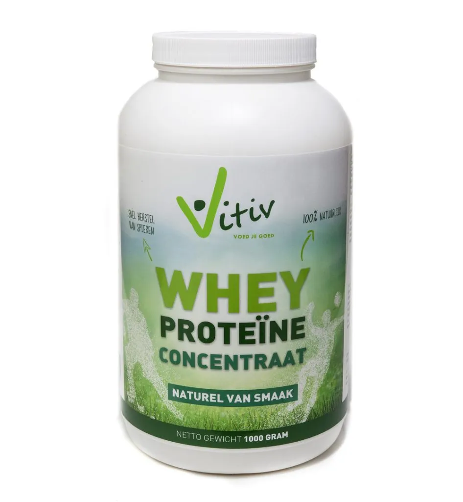 Vitiv Whey proteine concentrate 80% (1000 gr)