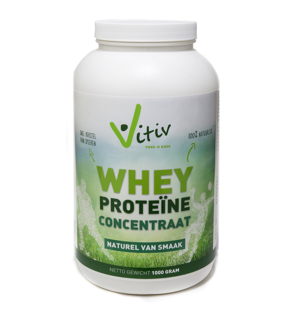 Vitiv Whey proteine concentrate 80% (1000 gr)