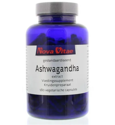 Nova Vitae Ashwagandha Extract (180 vega capsules)