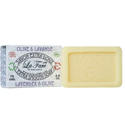 La Fare 1789 Zeep extra smooth lavendel (75 gr)