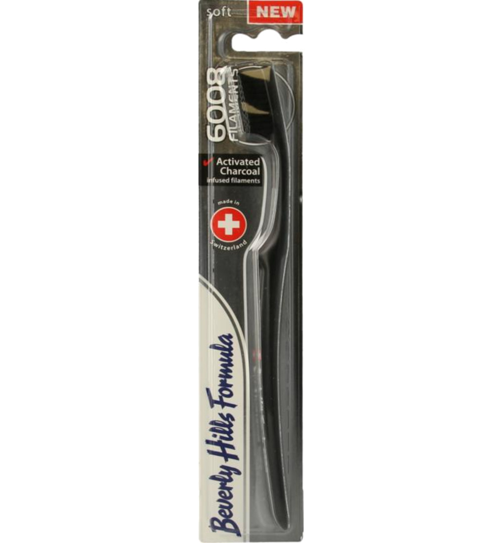 Beverly Hills 6008 Charcoal toothbrush (1 stuk)